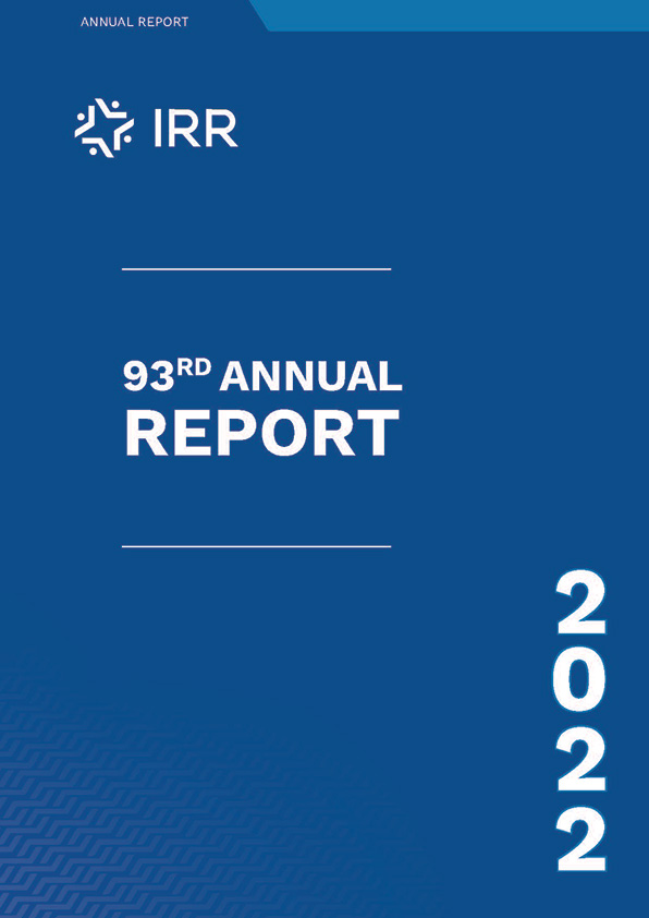 93rd Annual Report — Institute of Race Relations