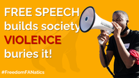 FREE SPEECH builds society, VIOLENCE buries it! | Freedom FANatics Ep. 8