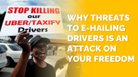 Why threats to E-hailing drivers is an ATTACK on your FREEDOM | Freedom FANatics Ep. 35