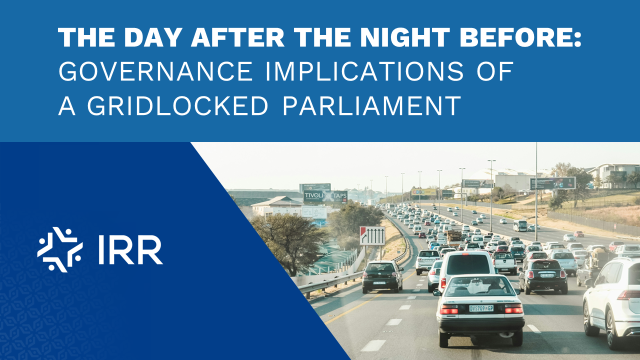 A thumbnail featuring the paper title, the IRR logo, and a photo of a traffic jam.