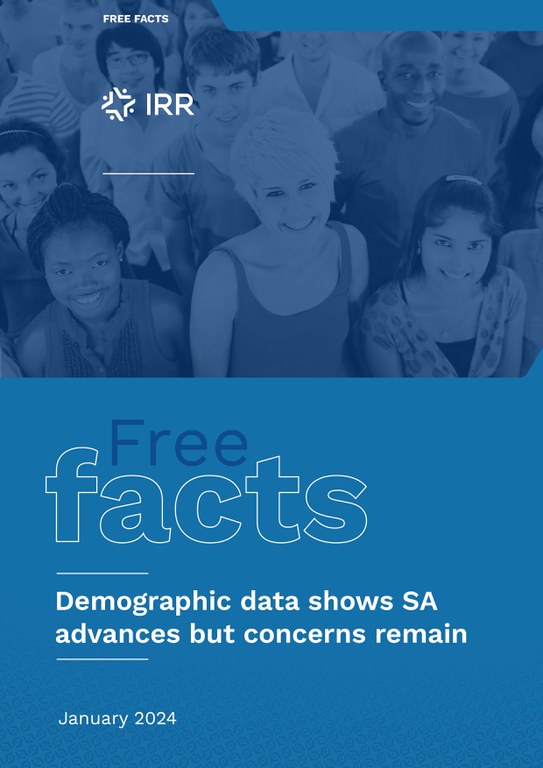 Demographic data shows SA advances but concerns remain | FreeFACTS - January 2024