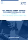 Pro-Growth or Pro-Poverty: Findings of IRR Polling 2025 | Report 2: Policy Preferences of Registered Voters