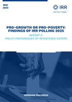 Pro-Growth or Pro-Poverty: Findings of IRR Polling 2025 | Report 2: Policy Preferences of Registered Voters