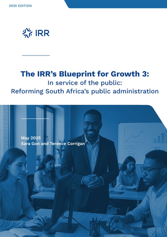 The IRR’s Blueprint for Growth: In service of the public: Reforming South Africa's public administration