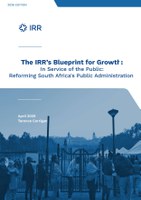 The IRR’s Blueprint for Growth: In service of the public: Reforming South Africa's public administration